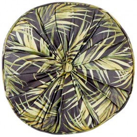 40-off-Koo-Home-Palms-Round-Velvet-Cushion-40-x-40-x-10cm on sale