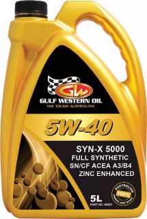 Gulf-Western-Oil-SYN-X-5000-Engine-Oil on sale