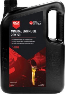 SCA-Mineral-Engine-Oil on sale