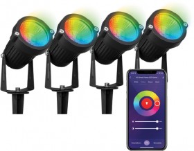 4-Pack-Smart-Garden-Lights on sale