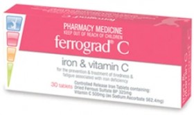 Ferrograd-C-Iron-Vitamin-C-30-Tablets on sale