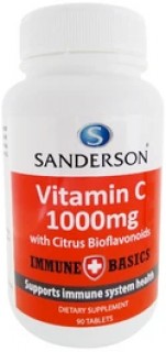 Sanderson-Immune-Basics-Vitamin-C-1000mg-90-Tablets on sale