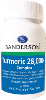 Sanderson-Turmeric-28000-Complex-60-Tablets on sale