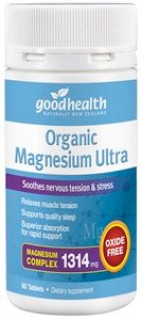 Good-Health-Organic-Magnesium-Ultra-60-Capsules on sale