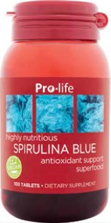 Pro-Life-Spirulina-Blue-100-Tablets on sale