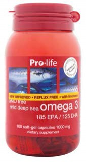 Pro-Life-Omega-3-100-Soft-Gel-Capsules on sale