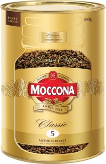 Moccona-Classic-500g on sale