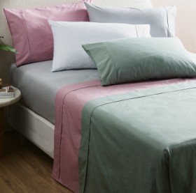 White-Home-Organic-Cotton-Sheet-Sets on sale