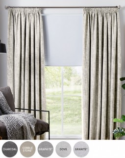 30-off-Neutrals-Blockout-Pencil-Pleat-Curtains on sale