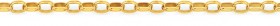 9ct-Gold-27cm-Solid-Belcher-Anklet on sale