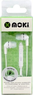 Moki-Noise-Isolating-Earbuds-with-Microphone-White on sale