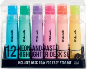 Whitcoulls-Highlighters-Desk-Set-Pack-of-12 on sale