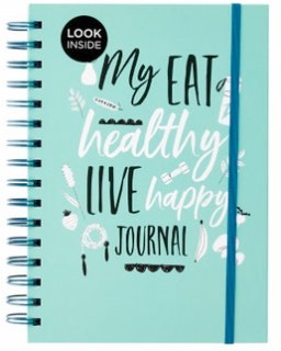 WHSmith-Inspirational-Journal-Eat-Healthy-Live-Happy on sale