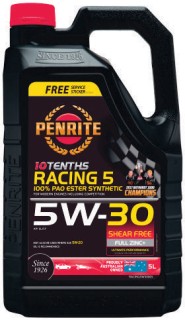 Penrite-10-Tenths-Racing-5W-30-5L on sale