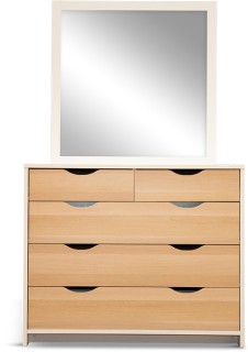 Breeze-5-Drawer-Dresser-with-Mirror on sale