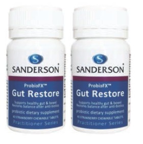 Sanderson-ProbioFX-Gut-Restore-40-Strawberry-Chew-Tablets on sale