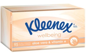 Kleenex-Aloe-Vera-Vitamin-E-95-Tissues on sale