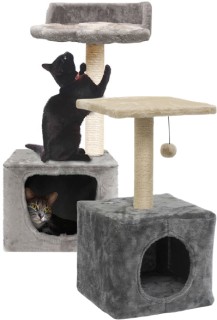 Cat-Scratching-Posts-with-Condo on sale