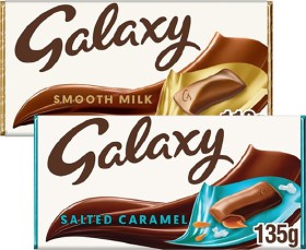Galaxy-Chocolate-Bars-110-135g on sale