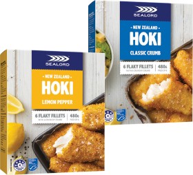 Sealord-Hoki-Fish-Fillets-300-480g on sale