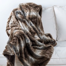Chester-Faux-Fur-Throws on sale