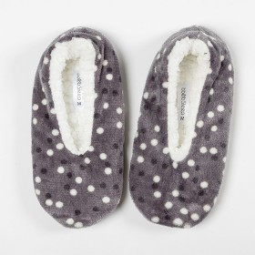 Polka-Dot-Cozy-Slippers on sale