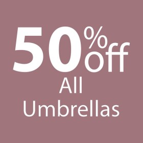 50-off-All-Umbrellas on sale