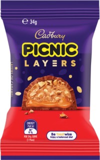 NEW-Cadbury-Picnic-Layers-34g on sale