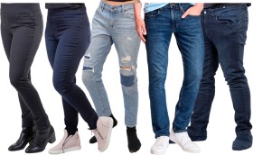 Womens-Mens-Jeans on sale