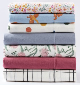 All-Flannelette-Individual-Sheets on sale