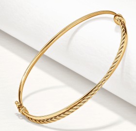 Twist-Bangle-in-10kt-Yellow-Gold on sale