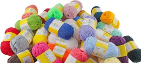 Single-Multicoloured-Acrylic-Yarn on sale