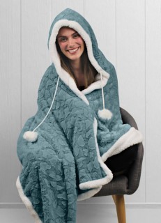 Nordic-Winter-Hooded-Blanket on sale
