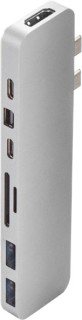 HyperDrive-Pro-8-in-2-USB-C-Hub-for-MacBook-ProAir-Silver on sale