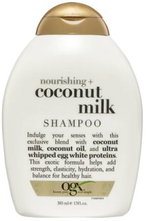 OGX-Nourishing-Coconut-Milk-Shampoo-385mL on sale