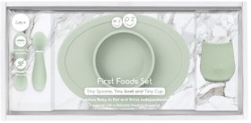 Ezpz-Tiny-First-Food-Set-Sage on sale