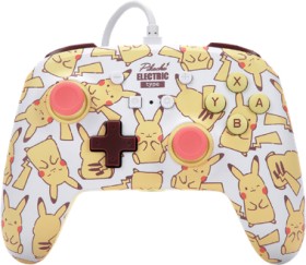 PowerA-Enhanced-Wired-Controller-for-Nintendo-Switch-Pikachu-Blush on sale