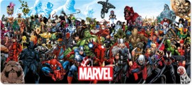 Impact-Merch-XXL-Gamer-Mat-Marvel-Comics-Characters on sale