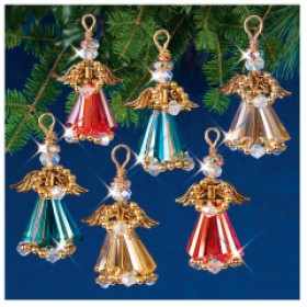 30-off-Solid-Oak-Crystal-Angels-Ornament on sale