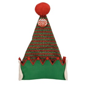 Jolly-Joy-Elf-Hat-with-Pom-Poms-Ears on sale