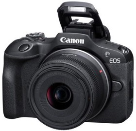 Canon-EOS-R100-Mirrorless-Camera-with-RF-S-18-45mm-Lens on sale