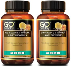 GO-Healthy-Vitamin-C-Manuka-Honey-Chewables-90-Tablets on sale