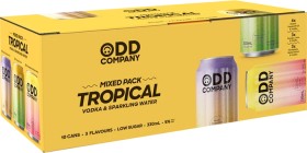 Odd-Company-Mixed-Tropical-Pack-10-Pack-Can-330ml on sale