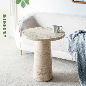 Design-Republique-Cement-Round-Side-Table on sale