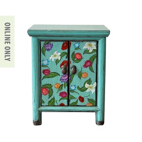 Design-Republique-Amari-Floral-Design-2-Door-Cabinet on sale