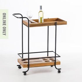 Design+Republique+Blanc+Wine+Bar+Cart