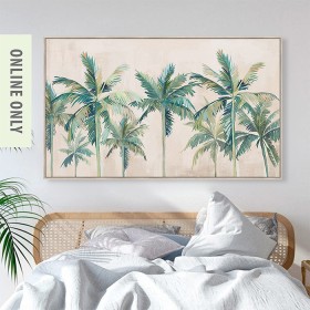 Design+Republique+Malibu+Palms+Framed+Wall+Art