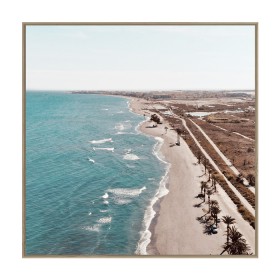Design-Republique-Kai-Shoreline-Framed-Canvas on sale