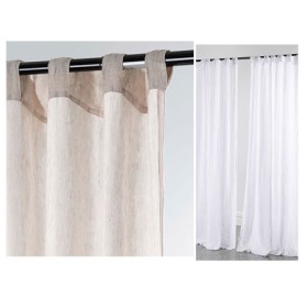 eco+anthology+100%25+Linen+Concealed+Tab+Top+Curtains