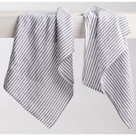 eco-anthology-100-Linen-Stripe-Tea-Towel-2-Pack on sale